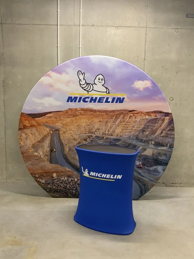 Round Fabric Zipper 2.4M X 2.2M Wall