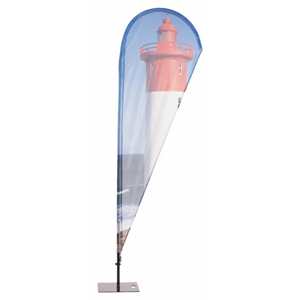 Tear Drop Flag with Aluminium Pole