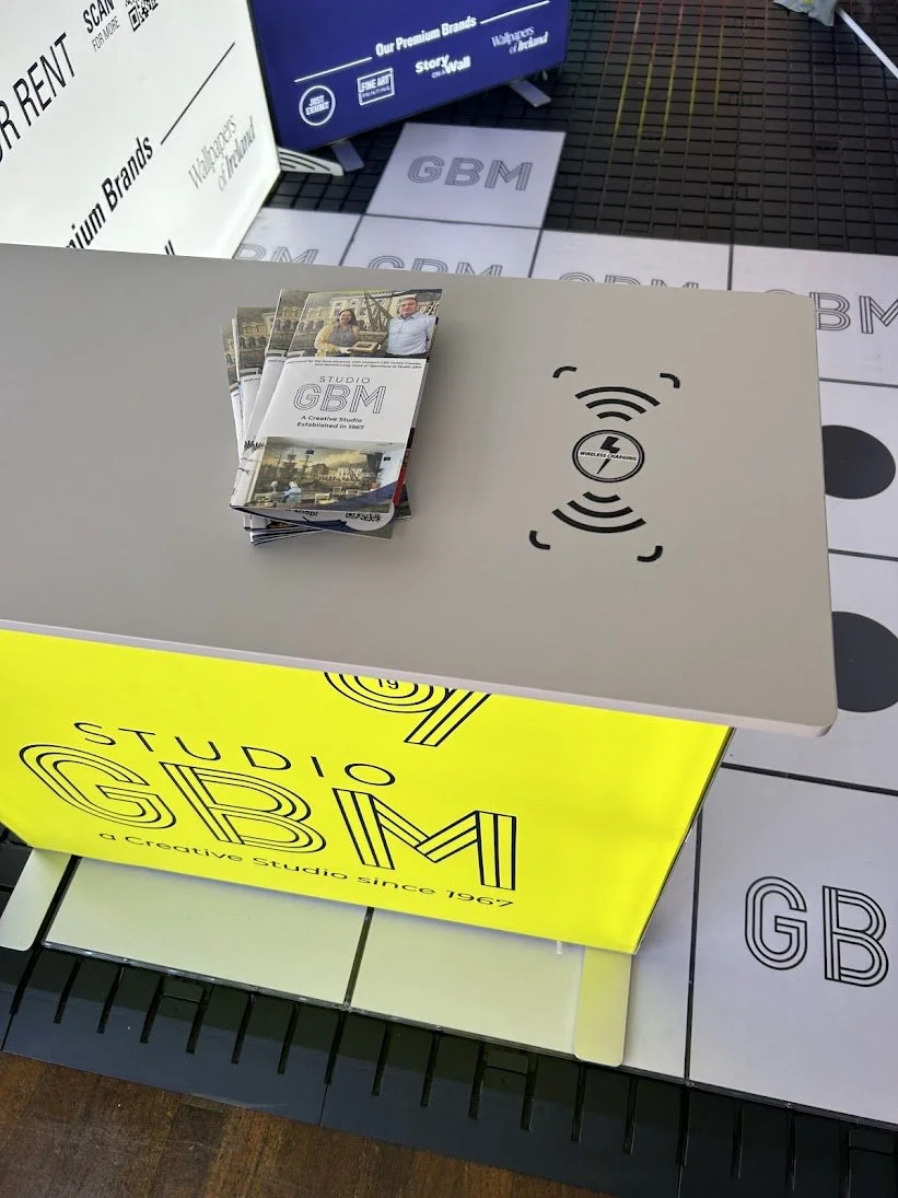 Easy Fold LED Counter with Wireless Phone Charging